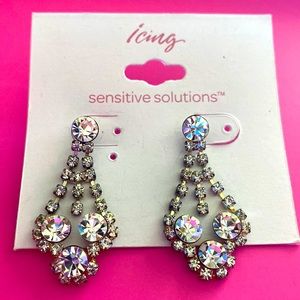 Brand New Rhinestone Earrings